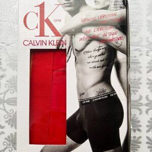 New in Box Calvin Klein CK One Boxer Brief Underwear NB226642 Red S M XL